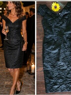 ALTON GRAY BLACK ELEGANT COCTAIL DRESS ♠️NWT